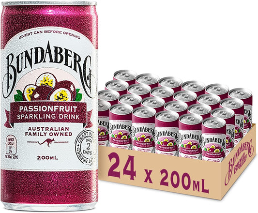 Bundaberg Passionfruit Mini Cans - 24 Pack
