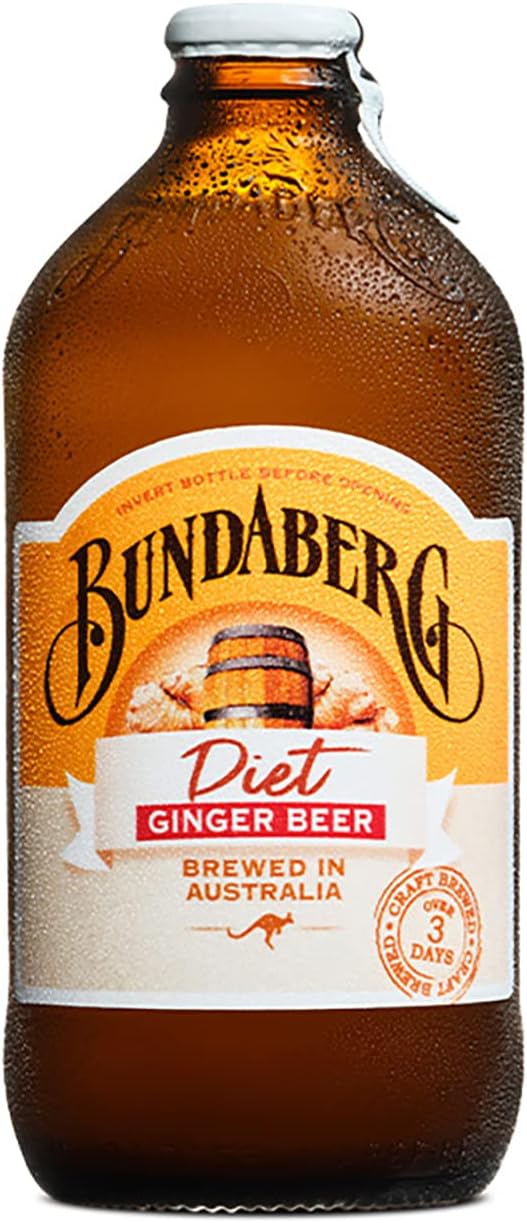Bundaberg Diet Ginger Beer, 12 x 375 ml