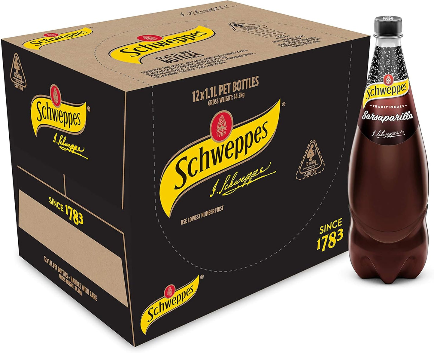 Schweppes Sarparilla, 12 x 1.1L