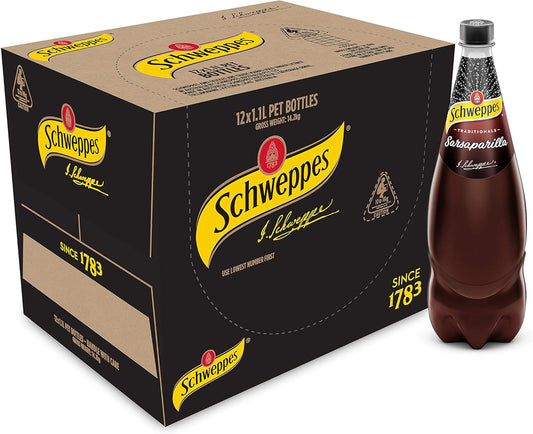 Schweppes Sarparilla, 12 x 1.1L