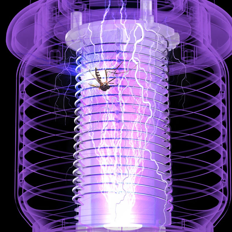 Electric Mosquito Zapper Lamp and Bug Fly Insect Trap with UV Light - USB Rechargeable_5