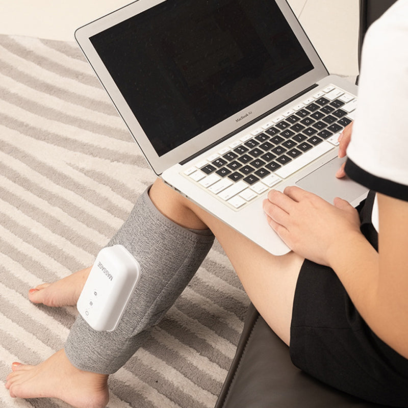 Cordless Heated Air Compression Personal Foot and Calf Massager- USB Rechargeable_11