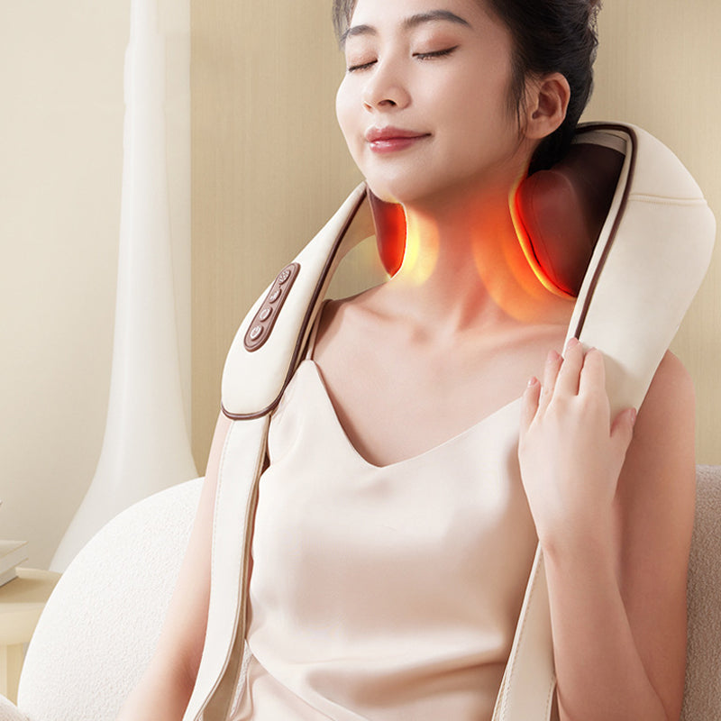 5D Deep Kneading Massagers for Neck and Shoulder with Heat Goletsure - USB Charging_13