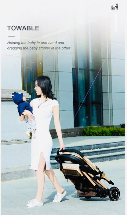 Baby stroller very light easy to carry ,good for the travellers -Black