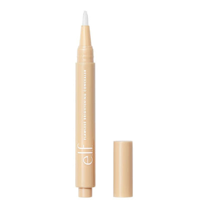 e.l.f. Flawless Brightening Concealer, Illuminating & Highlighting Face Makeup, Conceals Dark Under Eye Circles, Light 28 W, 0.07 Fl Oz