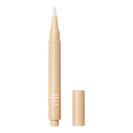 e.l.f. Flawless Brightening Concealer, Illuminating & Highlighting Face Makeup, Conceals Dark Under Eye Circles, Light 28 W, 0.07 Fl Oz