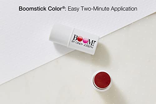 BOOM! by Cindy Joseph Cosmetics Boomstick Color - Lip & Cheek Tint Makeup Sticks for Older Women & Mature Skin - Cream Blush Stick for Cheeks & Lips-Colour Berry