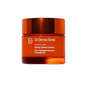 Dr Dennis Gross Vitamin C Lactic Dewy Deep Cream: Ultra-Rich, Replenishing Cream for a Dewy Finish, 2 oz