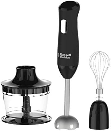 Russell Hobbs RHSM5BLK, Desire Hand Blender, Dishwasher Safe and Detachable Parts, 2 Speeds and Pulse