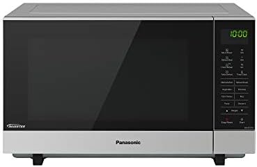 Panasonic 27L 1000W Flatbed Inverter Microwave, Stainless Steel (NN-SF574SQPQ)