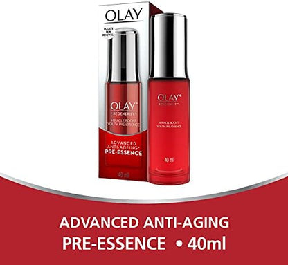 Olay Regenerist Advanced Anti Ageing Miracle Boost Youth Pre Essence Serum, 40ml