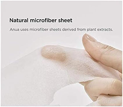 Anua Heartleaf 77% Soothing Sheet Mask 25ml / 0.84 fl.oz. I microfiber sheets, hydrating, moisturizing, calming (10pc)