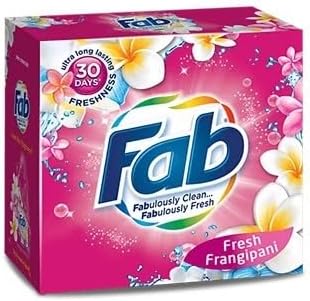 Fab Fresh Frangipani Front and Top Loader Laundry Powder Detergent 2 kg