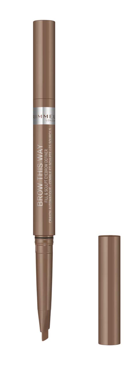 Rimmel Brow This Way Fill & Sculpt Eyebrow Definer, Blonde, 0.39x5.63x0.39 Inch (Pack of 1)