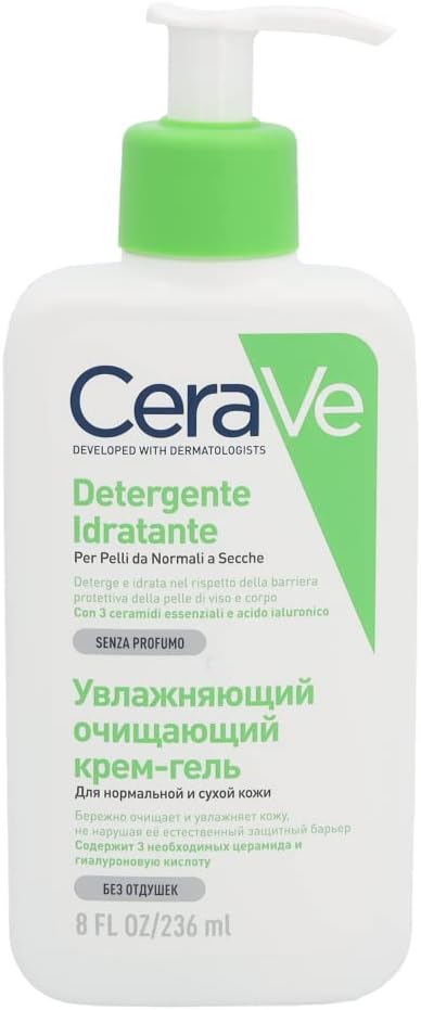CeraVe Moisturising Cleaner for Dry and Normal Skin (236 ml)