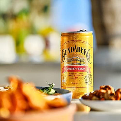 Bundaberg Ginger Beer Mini Cans - 24 Pack