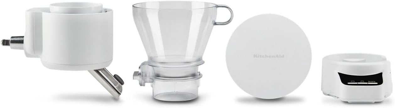 KitchenAid KSMSFTA Sifter + Scale Attachment, 4 Cup, White