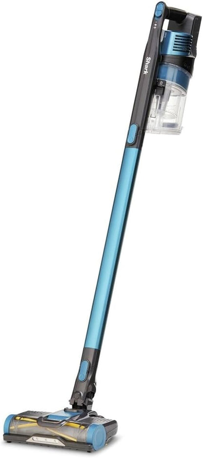 Shark Cordless Vacuum with Self Cleaning Brushroll, 3 Cleaning Modes, 40 Mins Runtime, Transforms Into Handheld, IZ102, Peacock Blue & Charcoal Grey