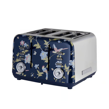 Laura Ashley Elveden 4 Slice Toaster - Navy SBT583BS
