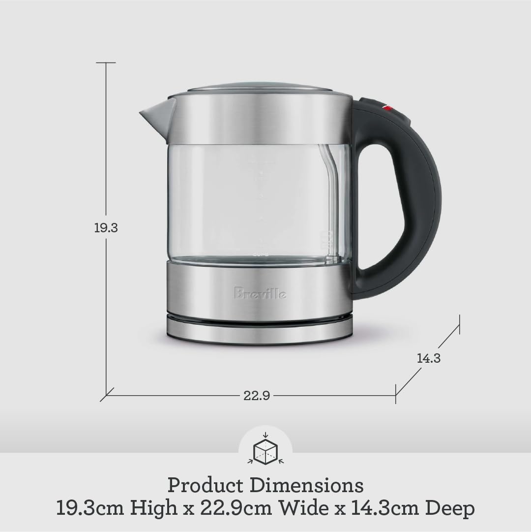 Breville the Compact 1 Litre Kettle (Clear)