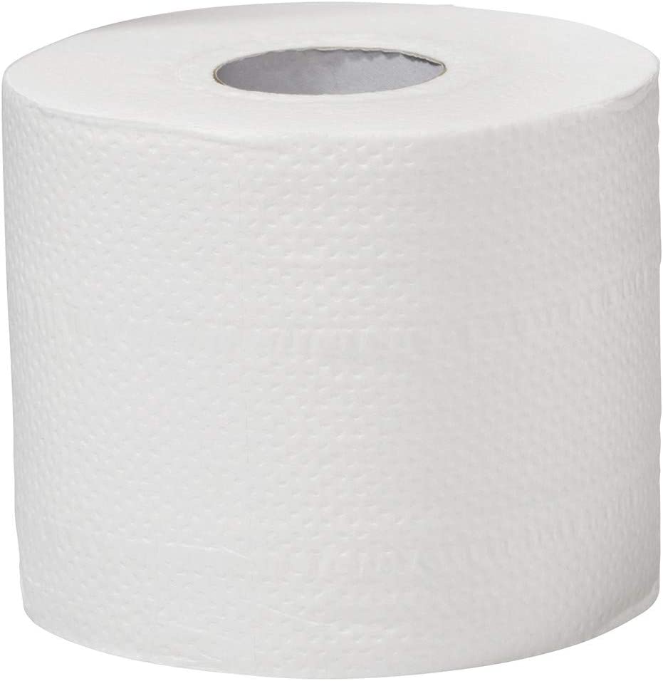 Scott 5742 Scott Toilet Rolls, White, 600 Sheets/Roll, Case of 24 Rolls, White
