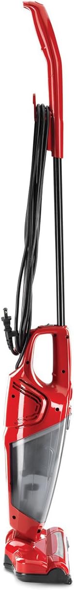 Dirt Devil Vibe 3-in-1 Vacuum Cleaner, Lightweight Corded Bagless Stick Vac with Handheld, SD20020, Red