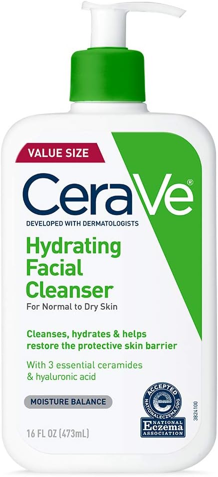 CeraVe Hydrating Cleanser, 16 Ounce