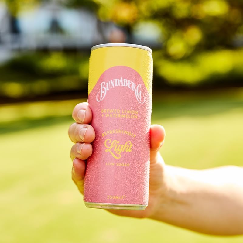 Bundaberg Refreshingly Light Lemon & Watermelon 24 x 250ml