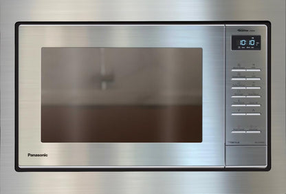Panasonic 32L 1100W Inverter Microwave Oven with 20 Auto Menus, Sensor Reheat, Turbo Defrost, Large Glass Turntable, Stainless Steel (NN-ST69QSQPQ)