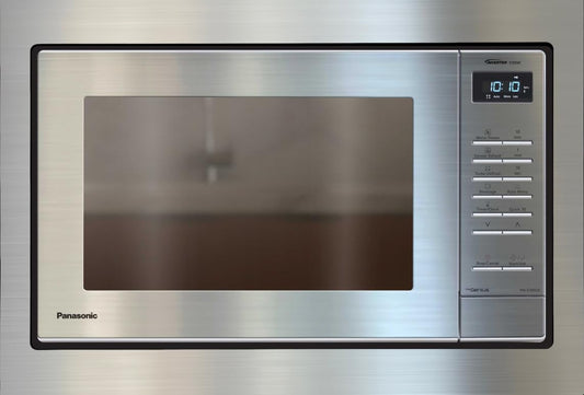 Panasonic 32L 1100W Inverter Microwave Oven with 20 Auto Menus, Sensor Reheat, Turbo Defrost, Large Glass Turntable, Stainless Steel (NN-ST69QSQPQ)