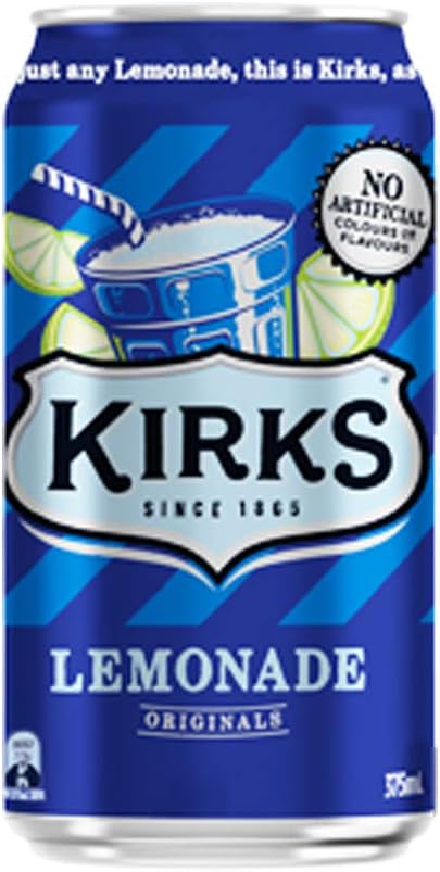 Kirks Variety Soft Drink Multipack Cans 30 x 375mL