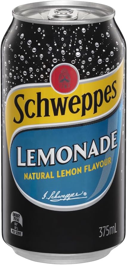 Schweppes Lemonade, 30 x 375mL