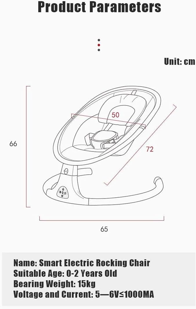 Electrical Baby Bouncer I Swing Chair I with Hanging Toys, Remote Control, Music, Mosquito net I Lightweight