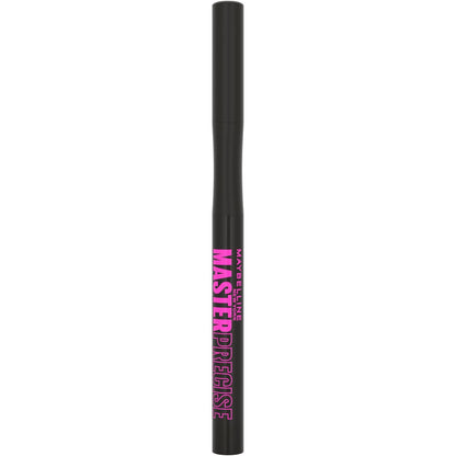 Maybelline Eyestudio Master Precise All Day Waterproof Liquid Eyeliner Makeup, Black, 2 Count