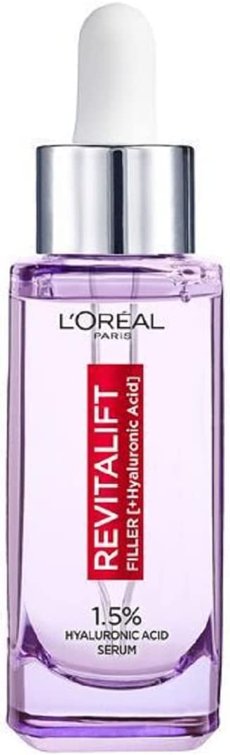 L'Oréal Paris, Face Serum, Hydrating & Plumping, Revitalift Filler 1.5% Pure Hyaluronic Acid, 30 ml