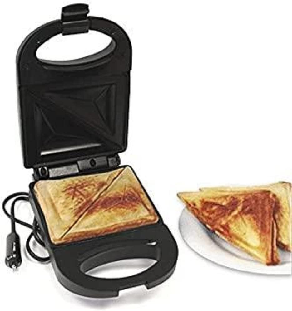 Sandwich Toaster, Sandwich Toaster, Contact Grill, Sandwich Maker, Truck, Camping, Travel, 24 V / 120 W