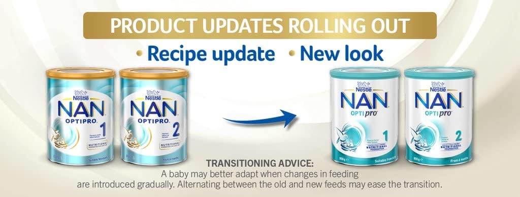 Nestlé NAN OPTIPRO 1, Suitable From Birth Starter Baby Formula Powder – 800g
