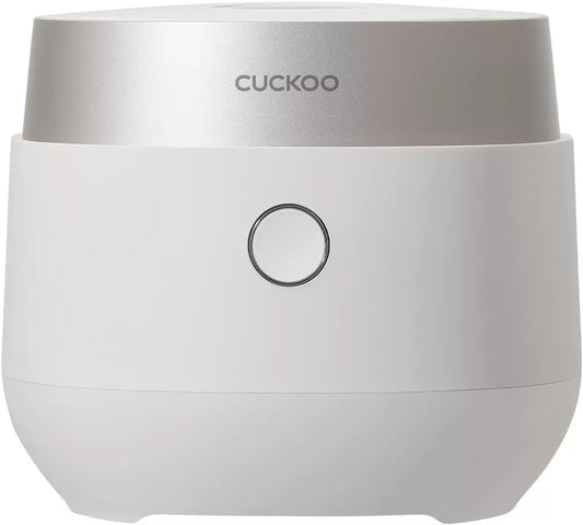 CUCKOO CR-0685FW Smart Rice Cooker, 6-Cup Capacity, White, Touch Control Display, 13 Auto-Cook Menus, Micom Technology, Non-Stick Inner Pot, Detachable Lid