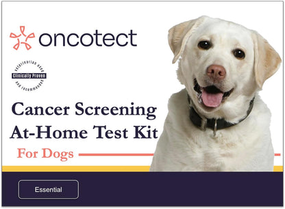 Oncotect Essential Dog Cancer Screening Test Kit, Easy to Use Cancer Screening, Affordable Non-Invasive Urine-Based Test, Works On All Dog Breeds and Ages