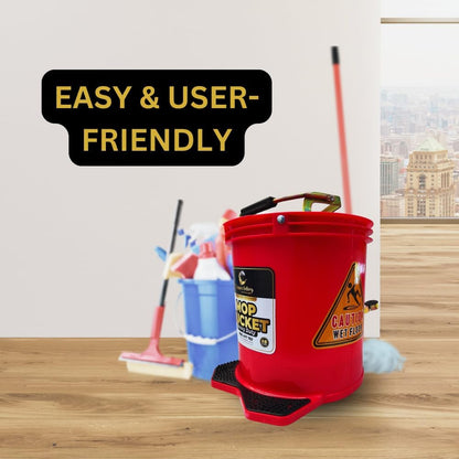Spruce Hygiene Mop Bucket Heavy Duty Wringer Buckets Set