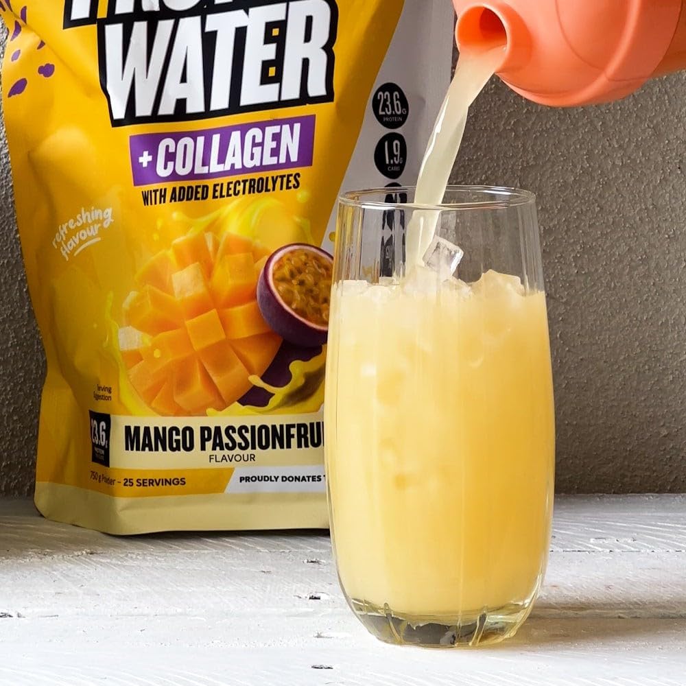 Muscle Nation Mango Passionfruit Protein Water 750g (25 Serves)