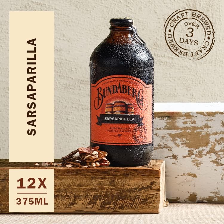 Bundaberg Sarsaparilla, 12 x 375 ml