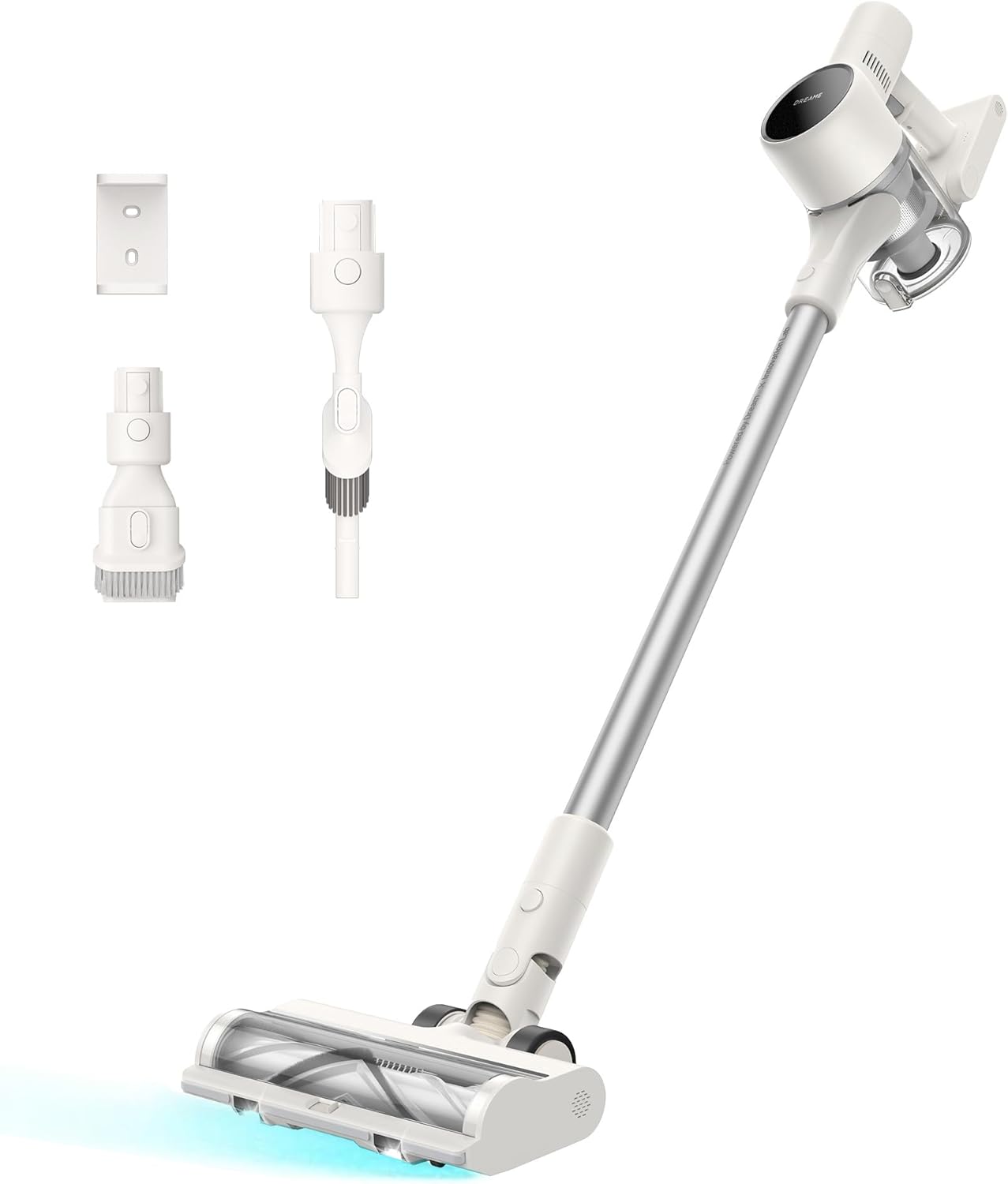 dreame R10 Pure Cordless Vacuum Cleaner, Stick Vacuum Cleaner for Home, 120AW Powerful Suction, Anti-Tangle, LED Headlights, Up to 60 Mins Runtime, Lightweight for Carpet, Hard Floor, Pet Hair