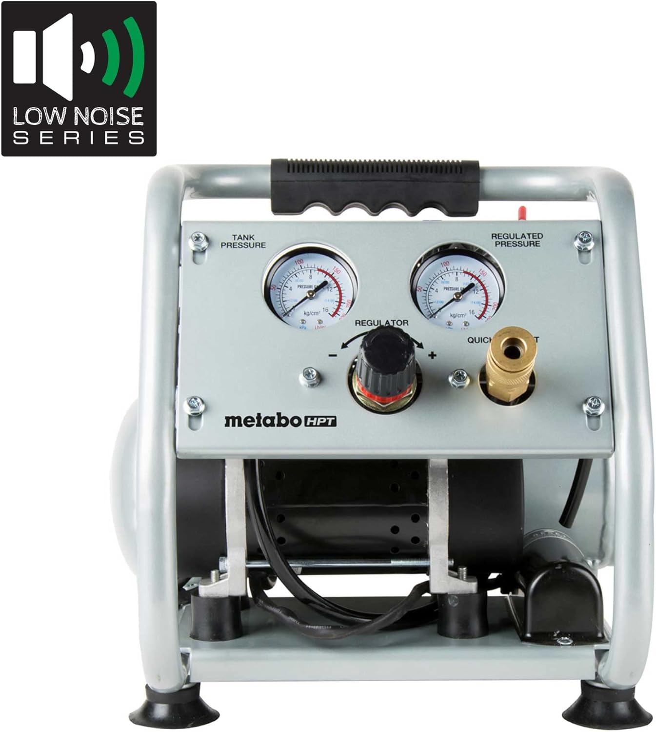 Metabo HPT Quiet Air Compressor | 125 PSI | 1 Gallon | EC28M