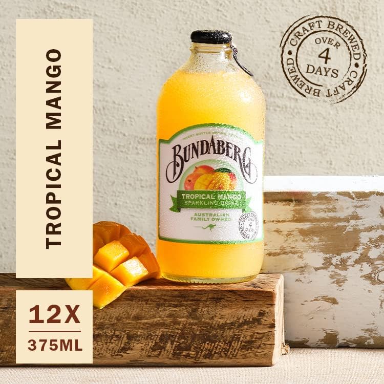 Bundaberg Tropical Mango, 12 x 375 ml