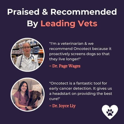 Oncotect Premium Dog Cancer Screening Test Kit – Non-Invasive, at-Home Urine Test-PREMIUM