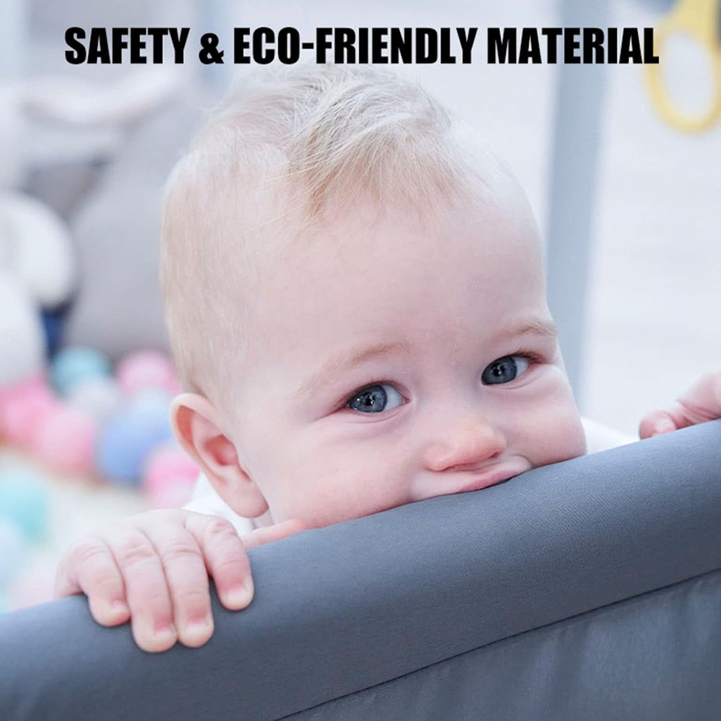 Baby Playpen, 150 x 180 x 68cm Large Playpen for Baby and Toddlers