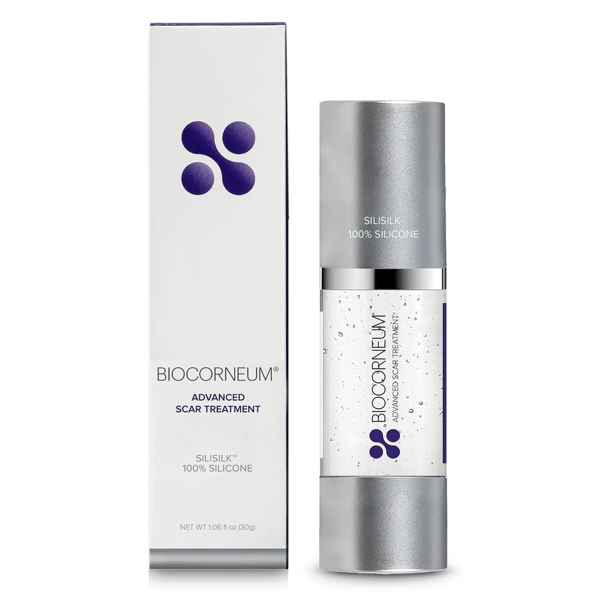 Biocorneum Silisilk 100% Silicone Scar Gel, Non-SPF Gel for Scar Care, 30g |
