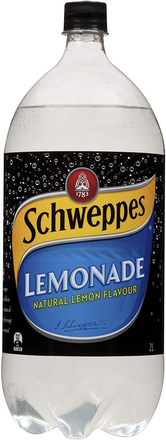 Schweppes Lemonade, 8 x 2L