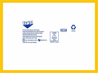 Fanta Lemon Soft Drink 12 x 1.25L Bottle